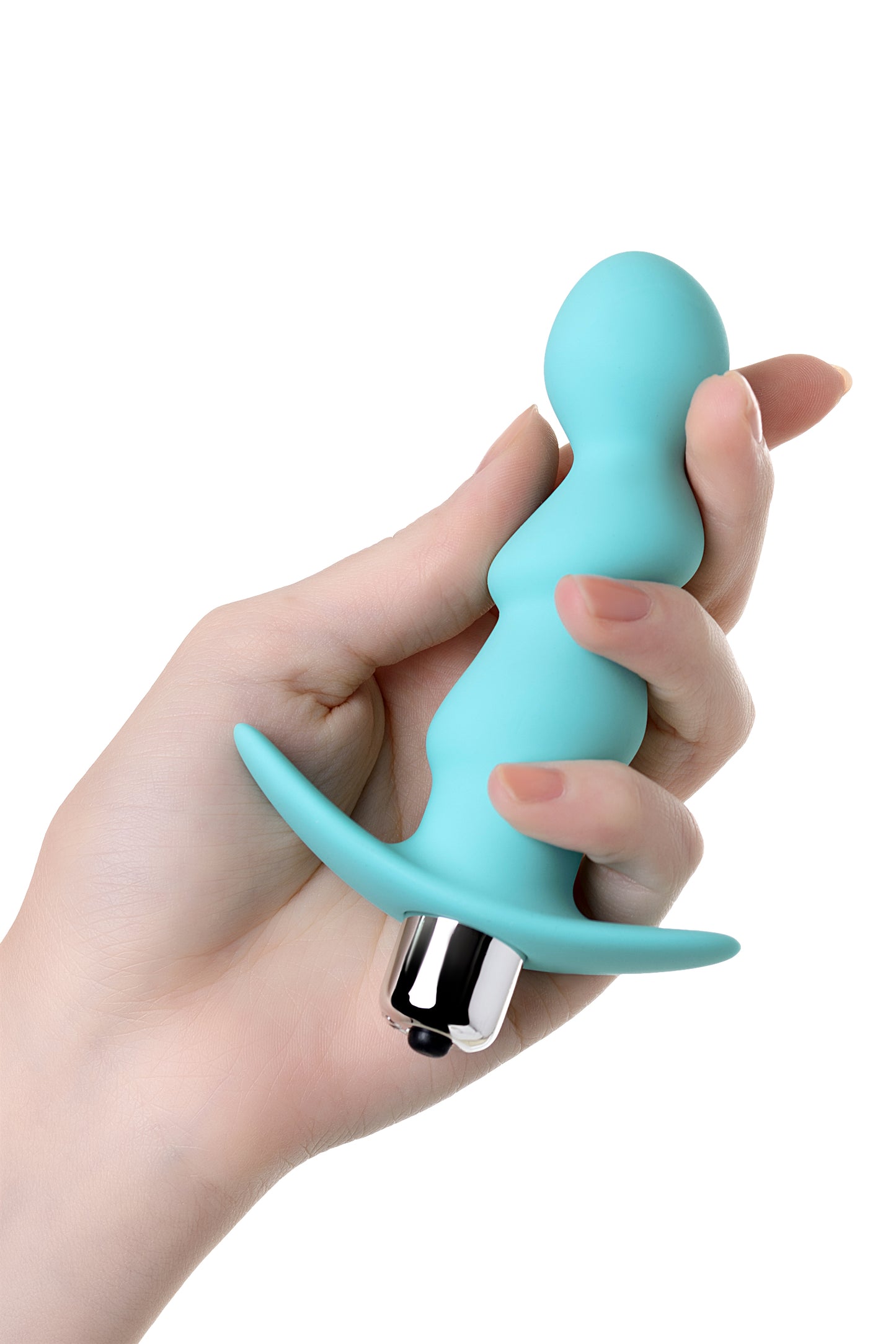 ToDo by Toyfa Bland anal vibratör, silikon, mavi, 12 cm, Ø 2,8 cm
