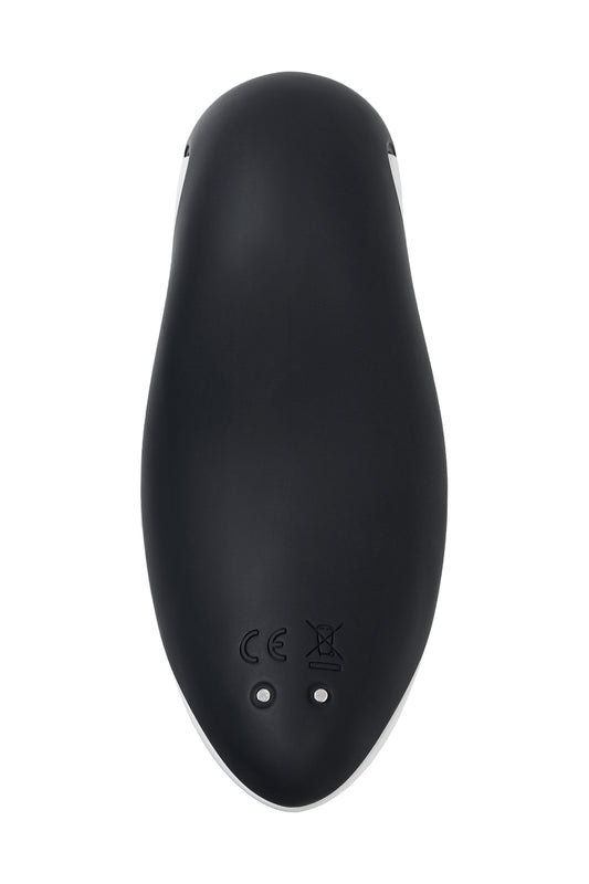 Satisfyer Orca Vakum dalgası temassız klitoral uyarıcı, silikon, siyah, 11,5 cm