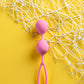 A-Toys by TOYFA Rai Vajinal Topları, silikon, pembe, 17 cm