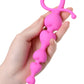 ToDo by Toyfa Sweety anal zinciri, silikon, pembe, 18,5 cm, Ø 3,1 cm
