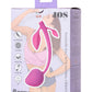 JOS BERRY Vişne Vajinal Top, ,silikon, pembe, 15,5 cm