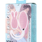 JOS VİTA Vajinel Plug Seti , silikon, pembe, 8,5 ve 8 cm
