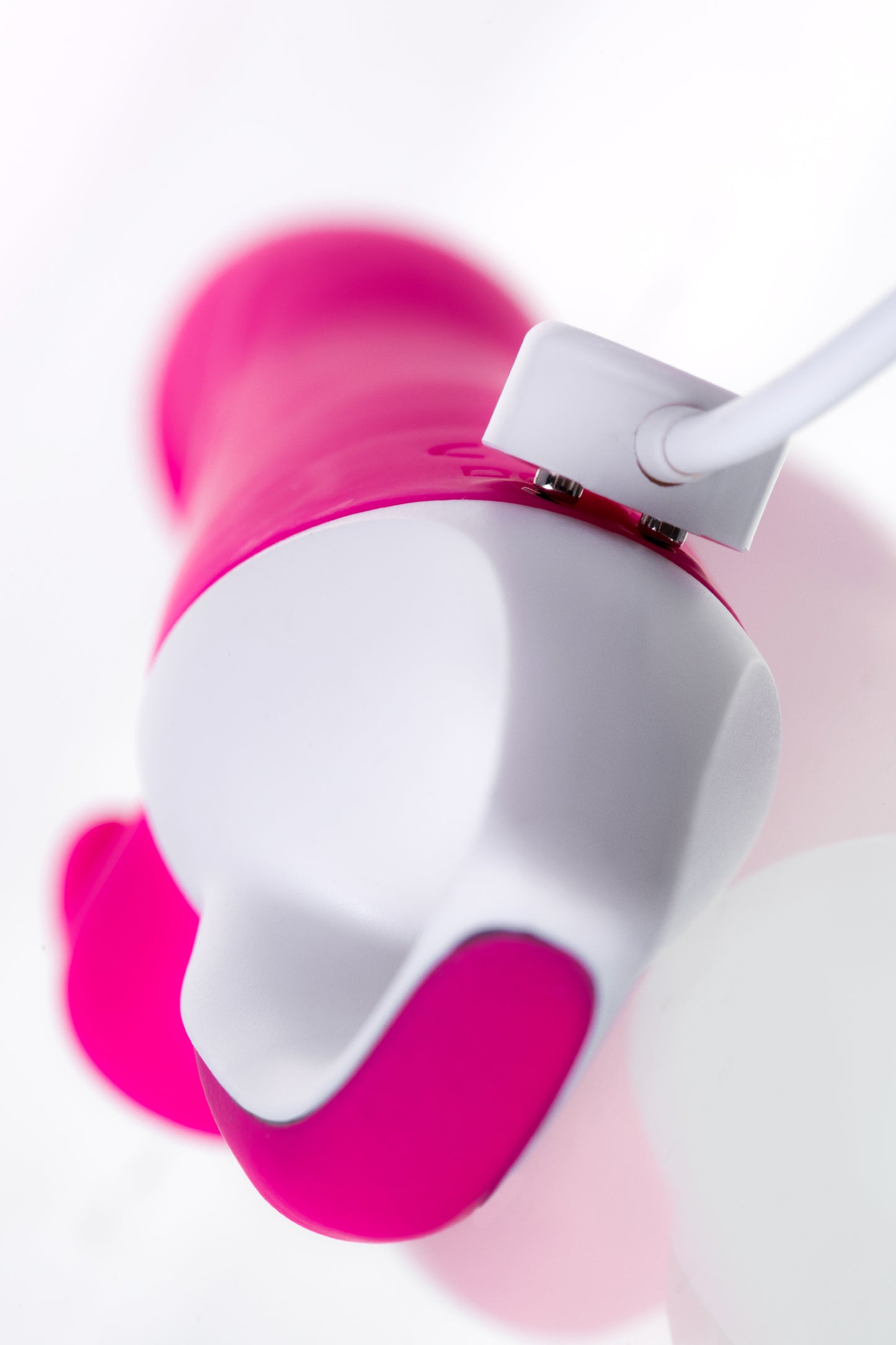 JOS ELLY Isıtmalı Vibratör,  silikon, pembe, 21,5 cm