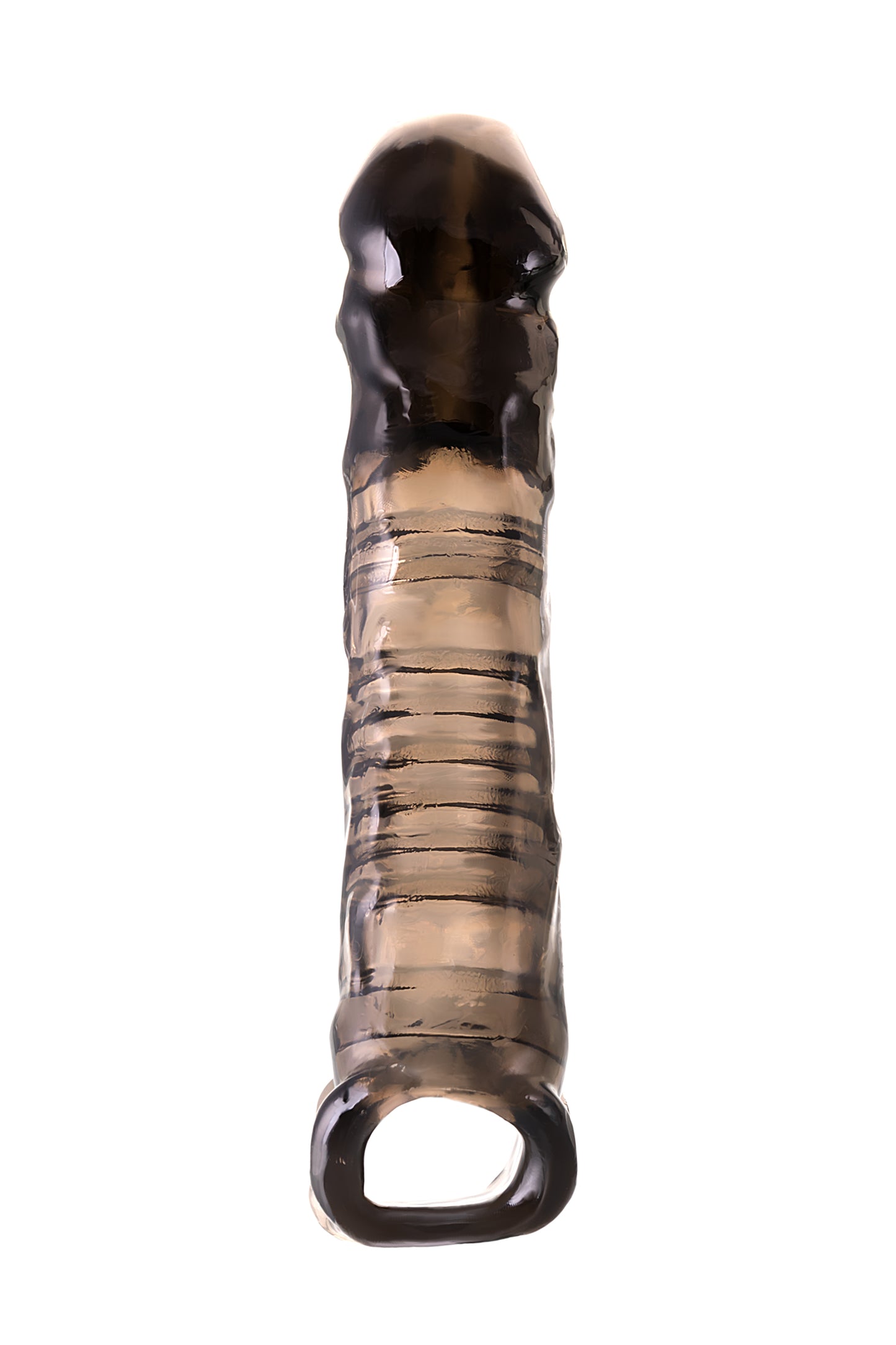 XLover by Toyfa Penis Klıfı, Boyutu Arttırıcı, TPE, siyah, Şeffaf, 22.5 cm