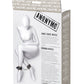 Anonymo BDSM Ayak Kelepçe #0152, PU deri, baskılı, 27 cm