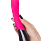 eroTeq Mecawn Vibrator, silicone, pink, 20.5 cm