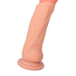 RealStick Elite Richard gerçekçi yapay penis, TPR, çıplak, 20 cm