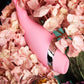 Flovetta by Toyfa DAHLİA Çok Fonksiyonlu Vakum Vibratör, Silikon, Pembe, 14 cm