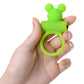A-Toys by TOYFA Chio Titreşimli Penis Halkası , silikon, yeşil, 8,1 cm, Ø 3,1 cm