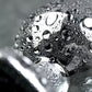 Metal by TOYFA Anal Plug, Metal, gümüş, siyah kristalli, 7 cm, Ø 2,7 cm, 50 g
