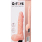 A-Toys by TOYFA Multi-Speed Realistik Vibratör, TPE, Ten,20 cm