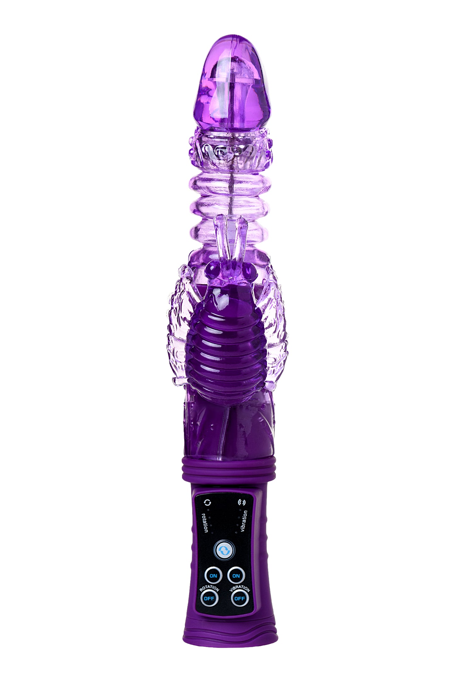 A-Toys by TOYFA High-Tech Klitoral Uyarıcı Vibratör, TPR, mor, 23 cm