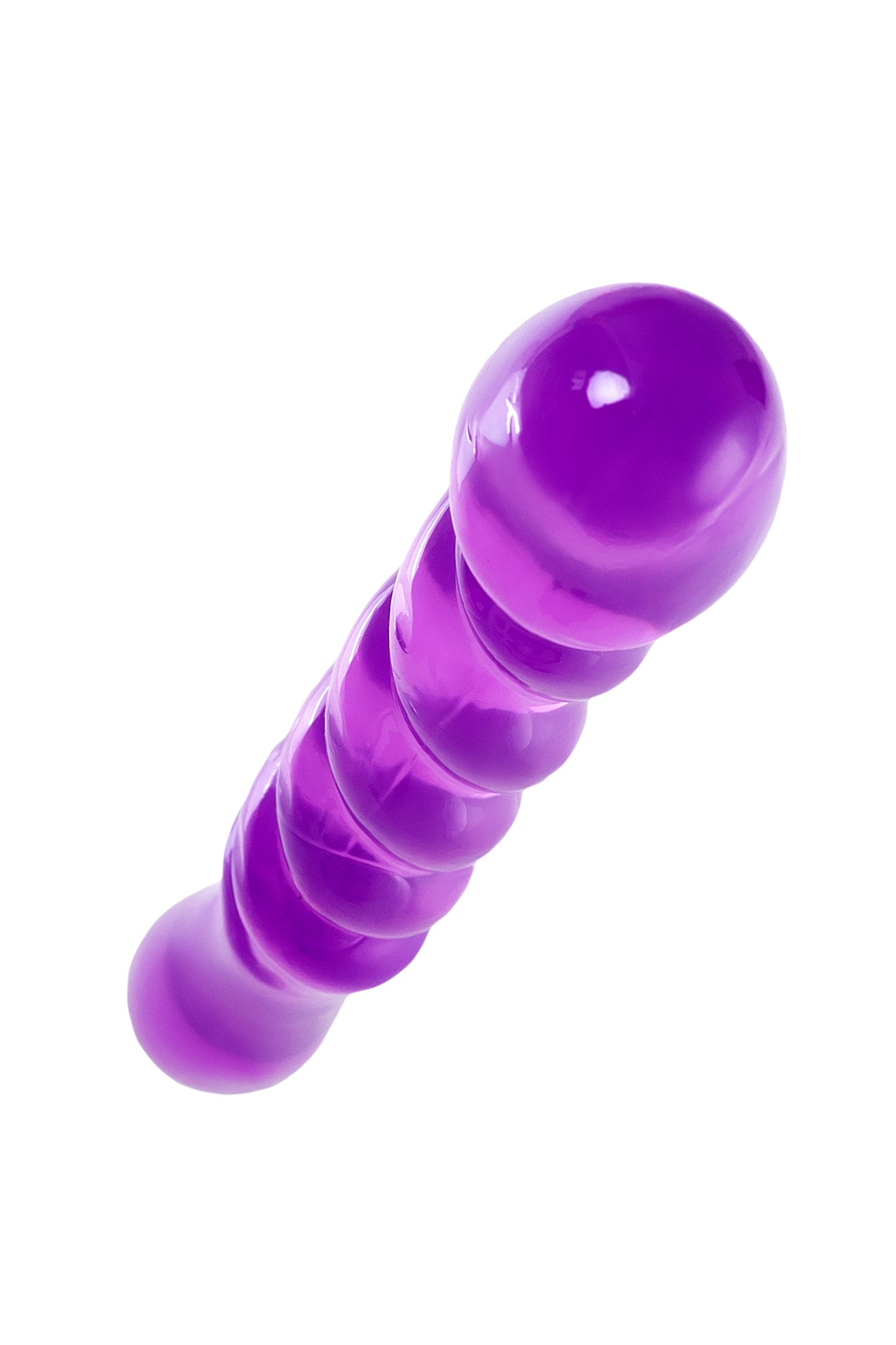 A-Toys by TOYFA Çift taraflı Jel Dildo  Tanza, TPE, mor, 27,5 cm