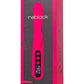 eroTeq Rablock Klitoral uyarımlı G noktası vibratörü , silikon, pembe, 23,5 cm