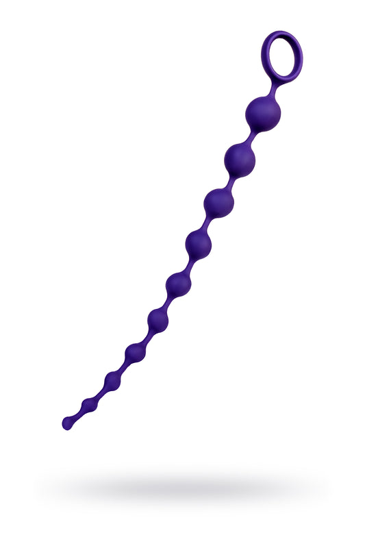 ToDo by Toyfa Grape anal Zinciri, silikon, mor, 35 cm, Ø 2,7 cm