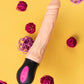 A-Toys by TOYFA Isıtmalı Realistik Vibratörü, TPE, Ten, 25 cm