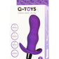A-Toys by TOYFA Kamet Anal Vibro Plug, Beden L, silikon, mor, 14 cm