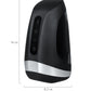 Satisfyer Men Heat Vibratiion Masturbator Gerçekçi Olmayan, Silikon, Siyah, 15 cm