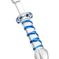 Çift taraflı yapay penis Sexus Glass, cam, transparan, 22,5 cm