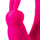 JOS SPANKY Üçlü Vibratör, silikon, pembe, 21 cm