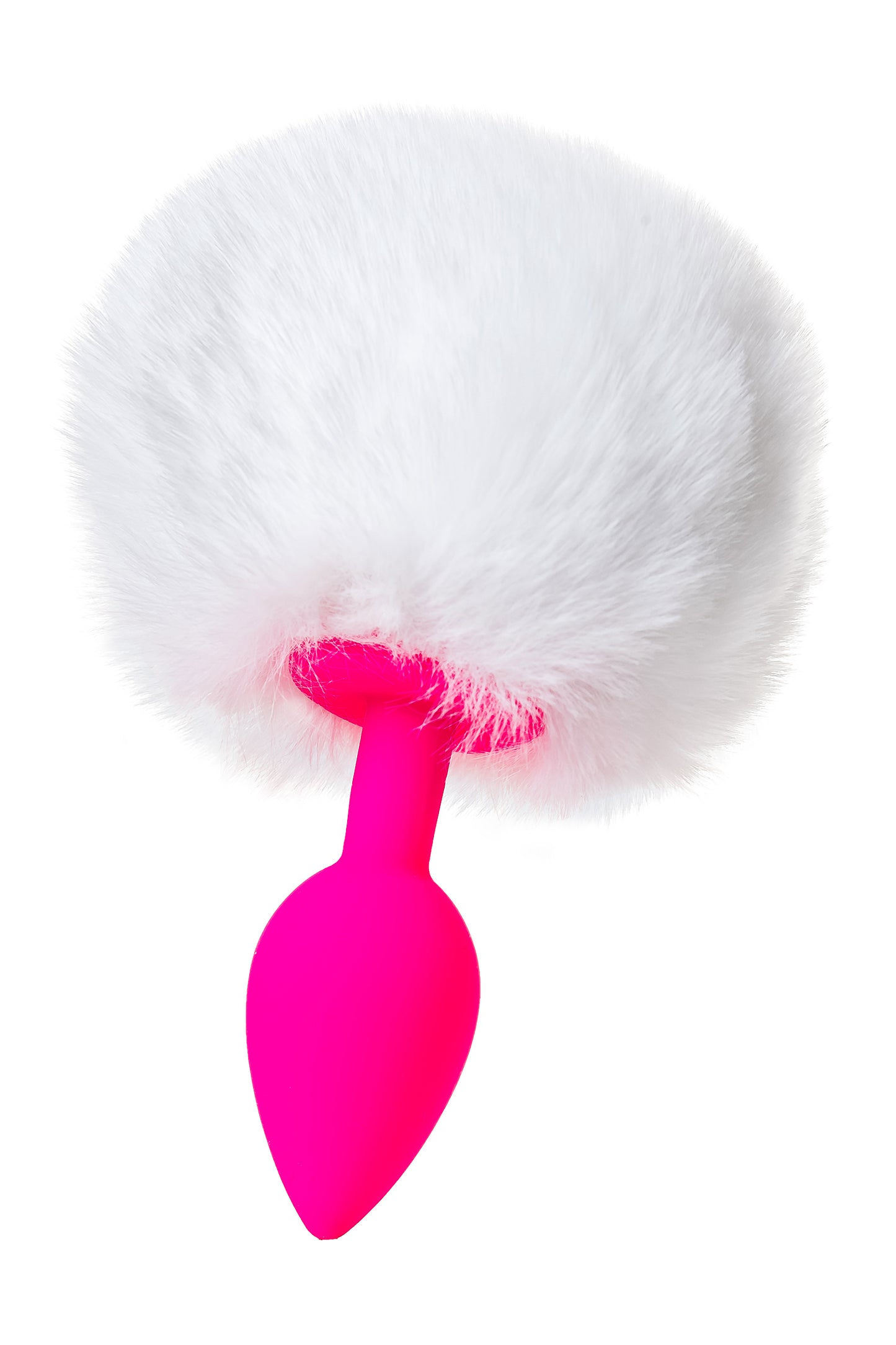 ToDo by Toyfa Sweet bunny kuyruklu anal kılıf, silikon, pembe, 13 cm, Ø 2,8 cm, 43 g