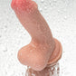 My Babe My Treasure Gerçekçi Yapay Penis, TPE, Çıplak, 18,5 cm