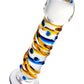 Sexus Glass Cam Dildo, Şeffaf, 17,5 cm