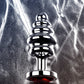 Metal by TOYFA Anal Plug, Metal, gümüş, kırmızı kristalli, 8 cm, Ø 3,5 cm, 95 g