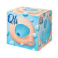 Qli by Flovetta Scall'dan vakum dalgası klitoral uyarıcı , silikon, mavi, 6 cm