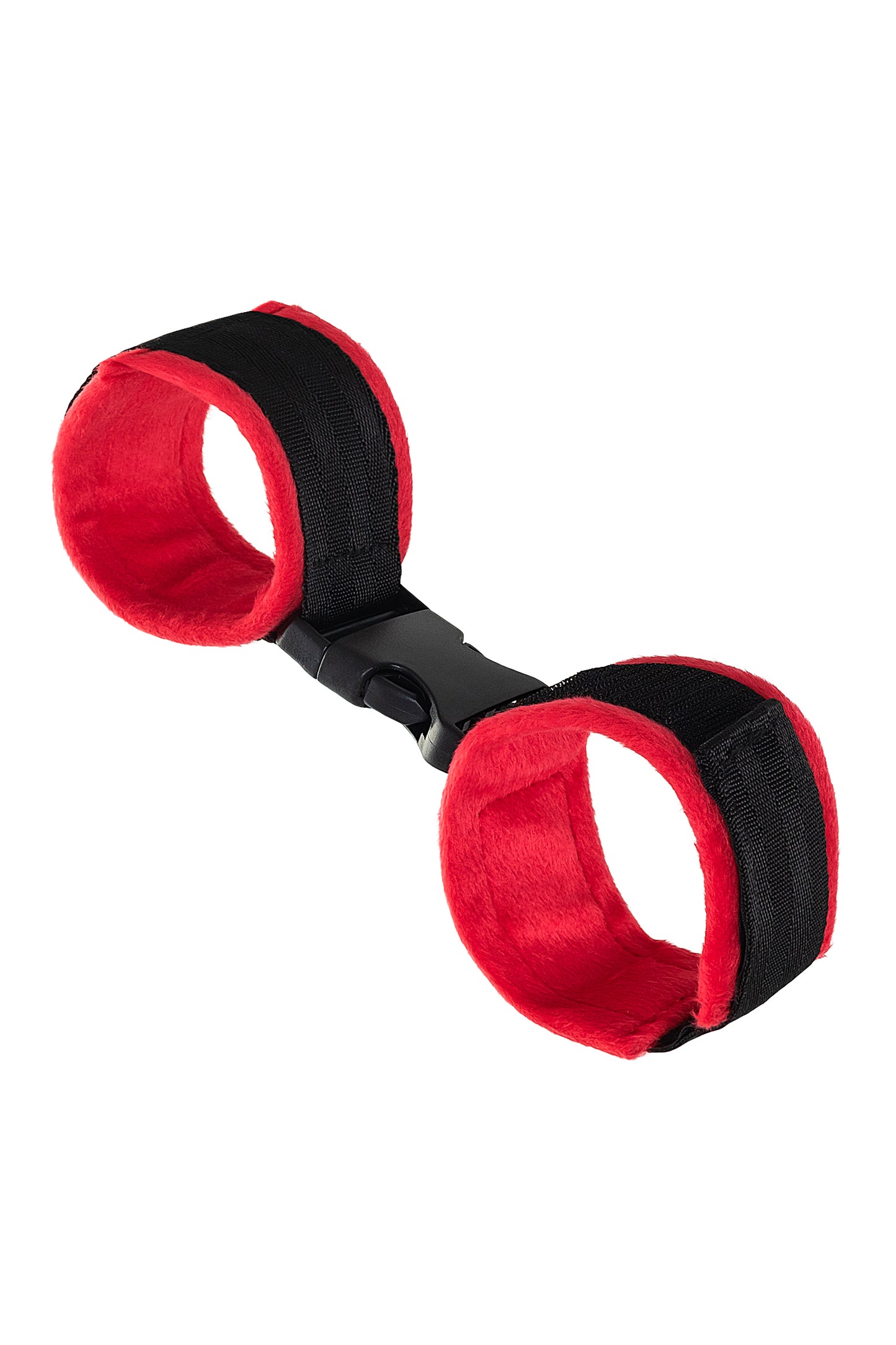 Anonymo BDSM Ayak Kelepçe #0156, kadife, kırmızı, 29 cm