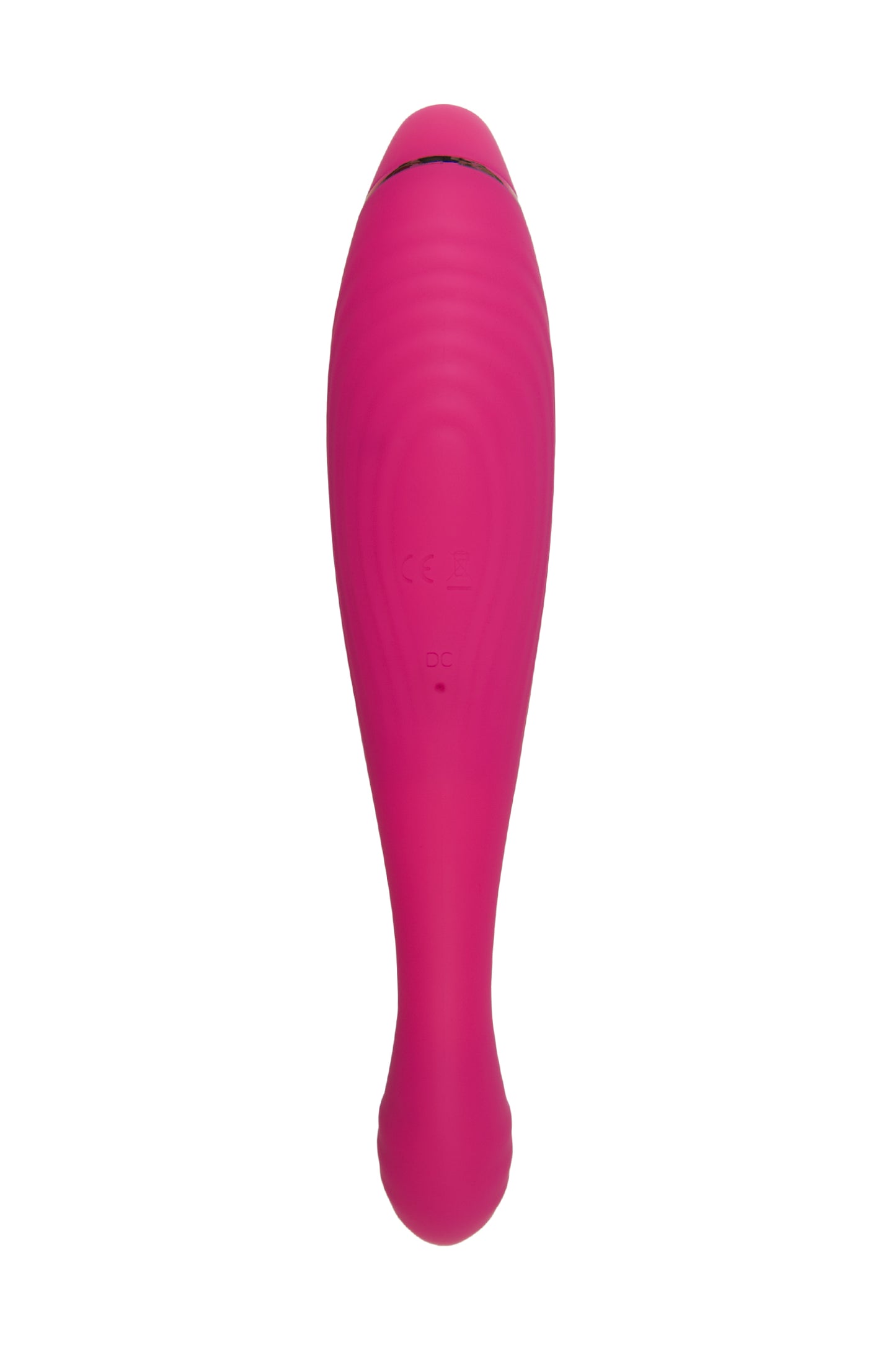 JOS Danvi Vakum Dalgası  Vibratör, Silikon, Pembe, 21,5 cm