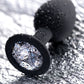 POPO by TOYFA  Anal Plug, silikon, siyah, 7,2 cm, Ø 2,8 cm, 25 g