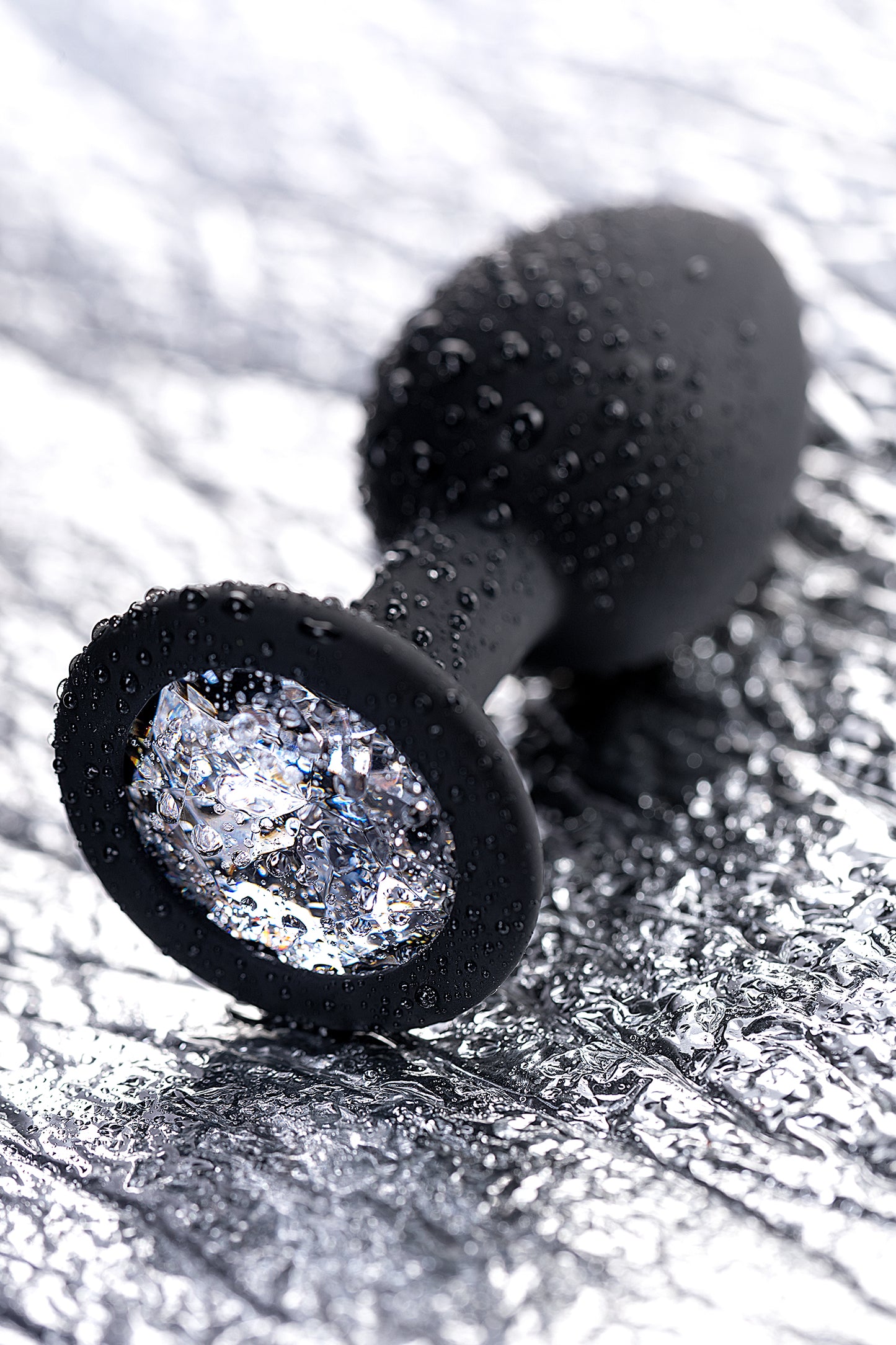 POPO by TOYFA  Anal Plug, silikon, siyah, 7,2 cm, Ø 2,8 cm, 25 g