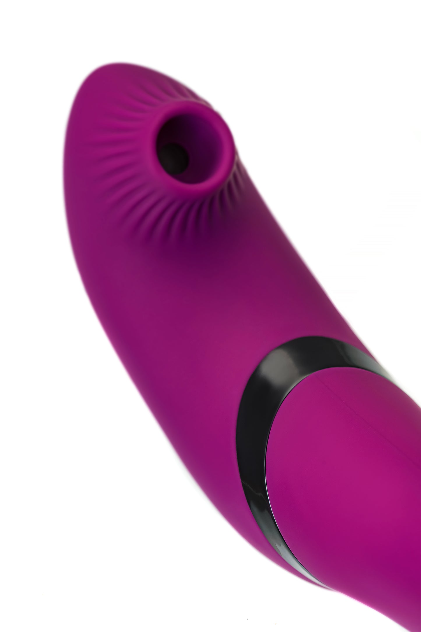 JOS Vakum uyarımlı döner vibratör Spinser, silikon, mor, 23 cm
