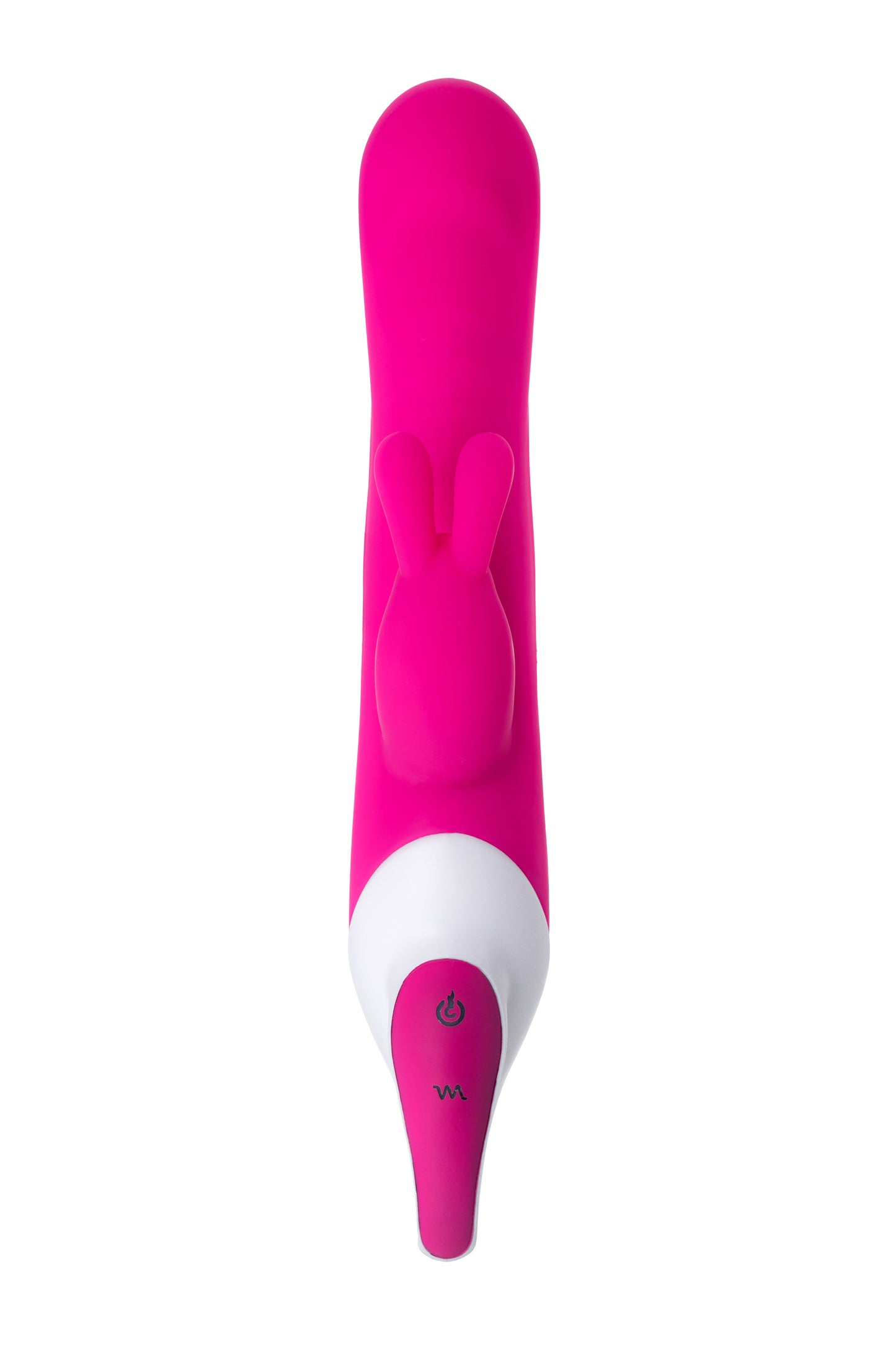 JOS ELLY Isıtmalı Vibratör,  silikon, pembe, 21,5 cm