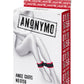 Anonymo BDSM Ayak Kelepçe #0156, kadife, kırmızı, 29 cm