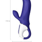 Satisfyer Magic Bunny Gerçekçi olmayan  Vibratörü, Silikon, Mor, 17,7 cm