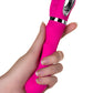 JOS PİLO Vibratör, WOW Modlu, Silikon, Pembe, 20 cm