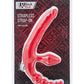 Black & Red by TOYFA Vibratörlü  Strapon, silikon, kırmızı, 35 cm
