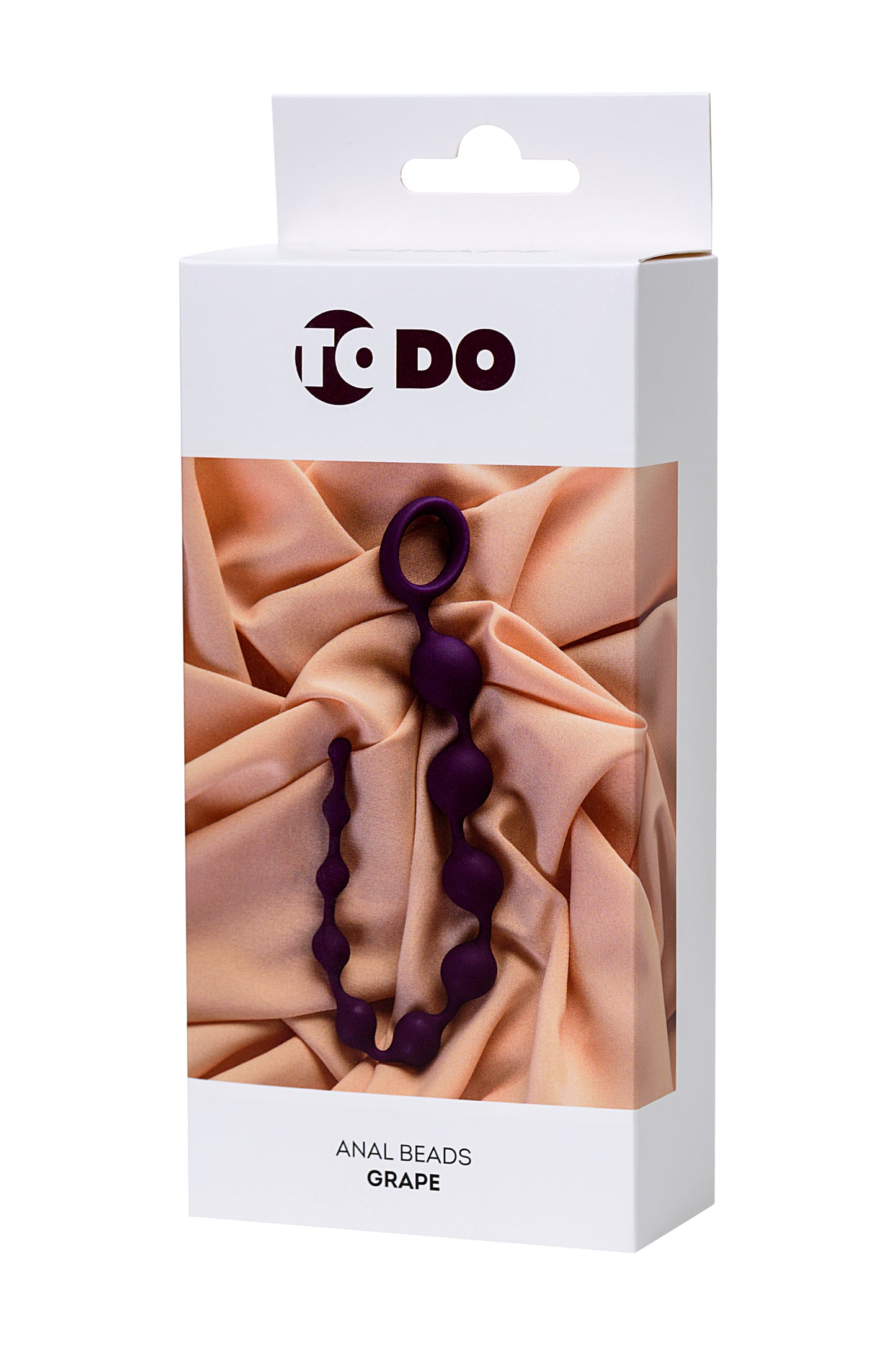 ToDo by Toyfa Grape anal Zinciri, silikon, mor, 35 cm, Ø 2,7 cm