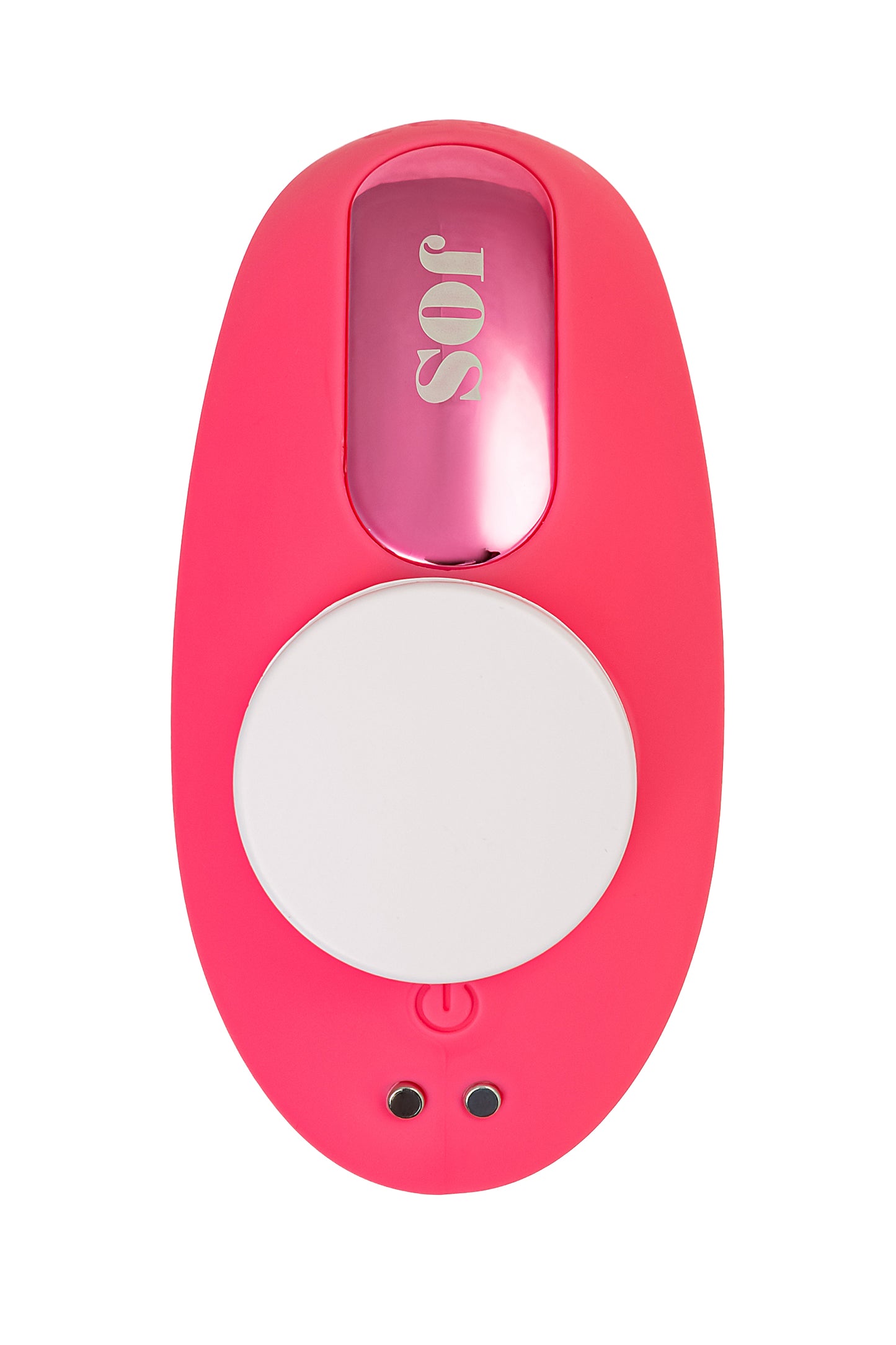 JOS Klitorisin vakum dalgası uyarımı ile titreşimli külot parçası Xiari, silikon, pembe, 9 cm