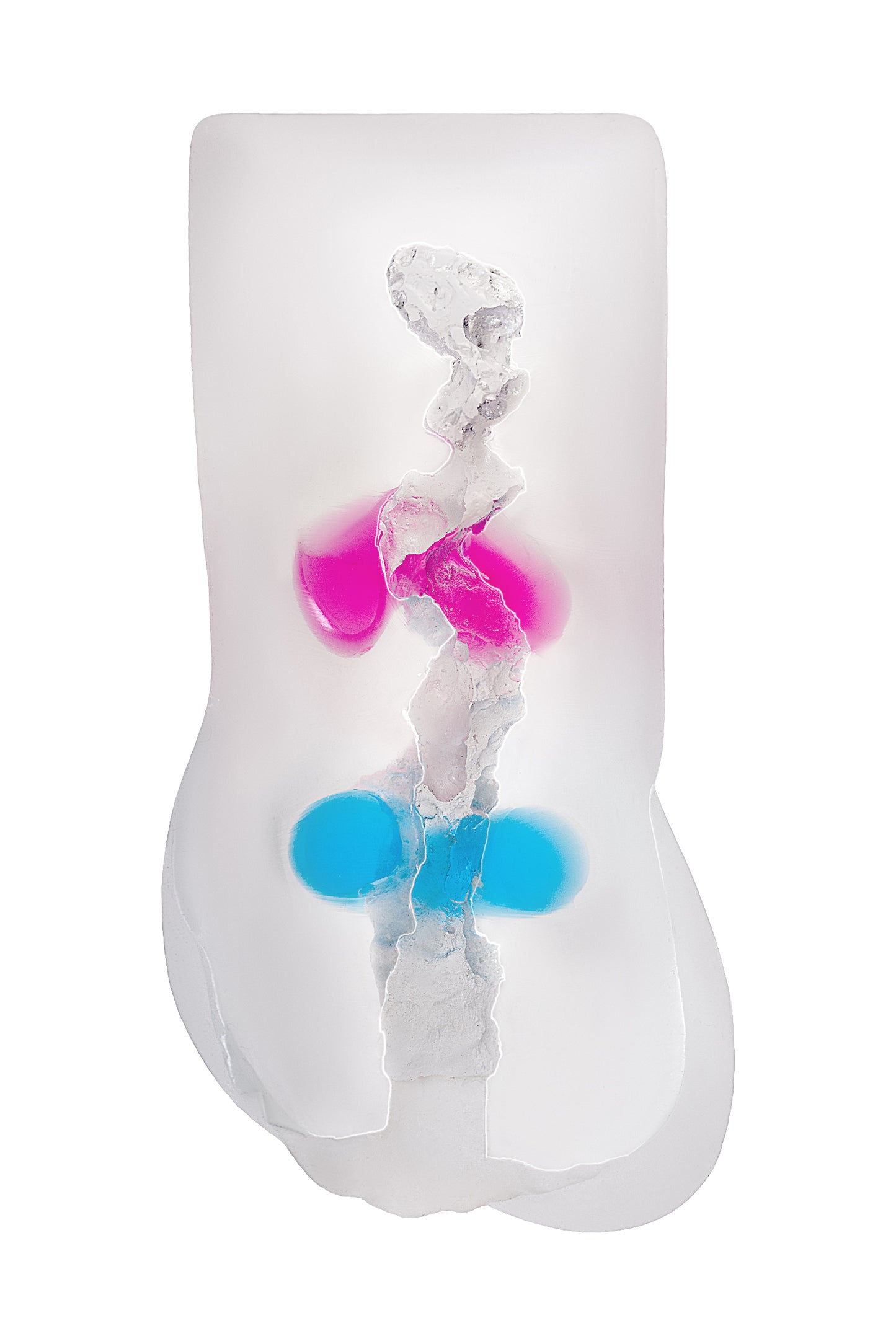 Juicy Pussy by TOYFA Masturbator Realistik Crystal Wave, TPE, 13,5 cm