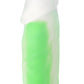 Beyond by Toyfa Dick Glow Gece Parlayan Dildo, Silikon, Şeffaf, 18 cm