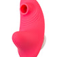 JOS Klitorisin vakum dalgası uyarımı ile titreşimli külot parçası Xiari, silikon, pembe, 9 cm