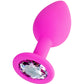 ToDo by Toyfa Brilliant Anal Plug, silikon, pembe, 7 cm, Ø 2 cm, 50 g