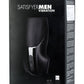Satisfyer Men Vibration Masturbator, Silikon, Siyah, 14,5 cm