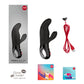 Fun Factory MİSS Bİ Vibratör, silikon, siyah, 17 cm