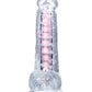 A-Toys by TOYFA  Paret Jel Dildo, TPE, Şeffaf, 18 cm