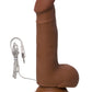 RealStick Elite Mulatto Gerçekçi Vibratör, kahverengi, 13 cm