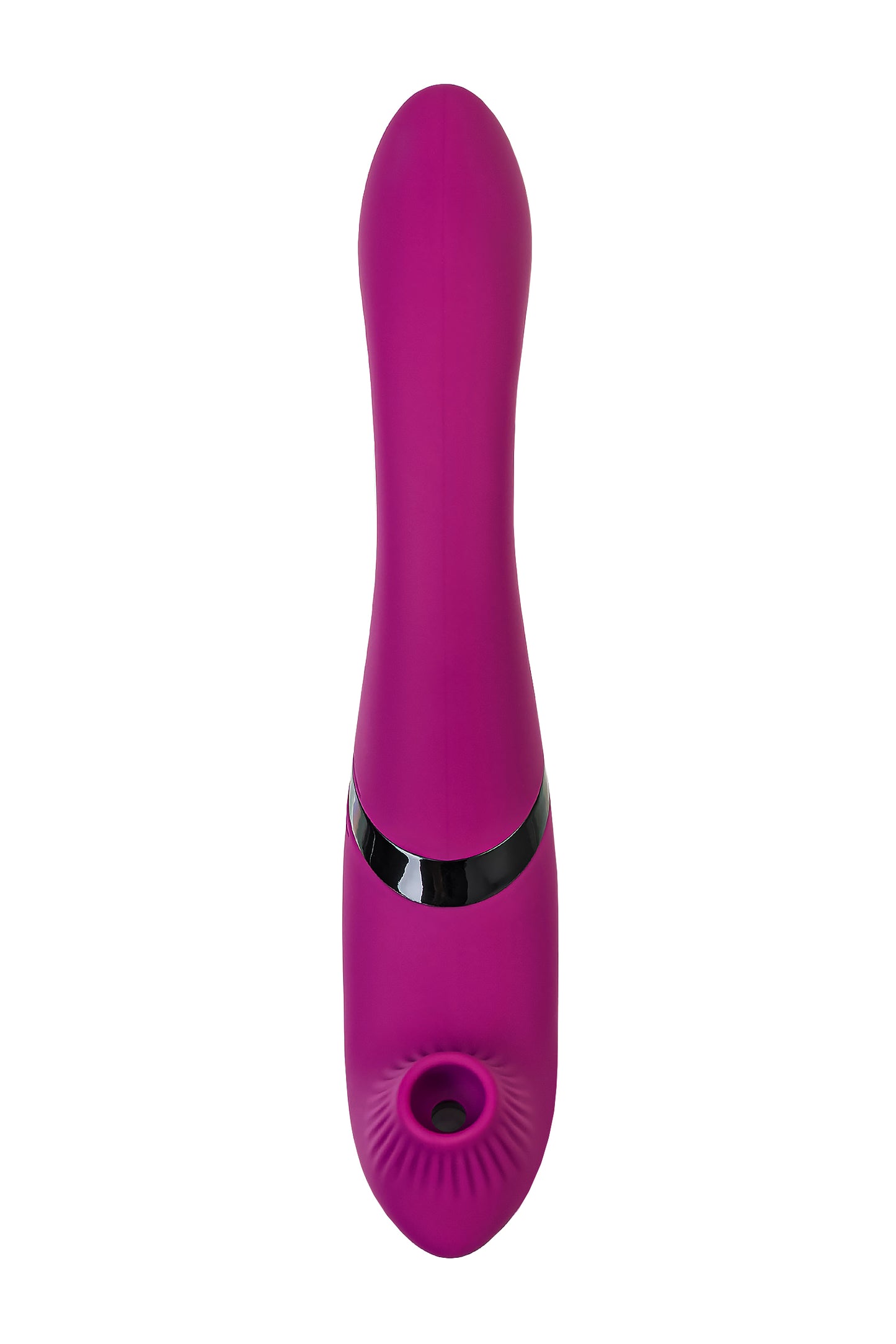 JOS Vakum uyarımlı döner vibratör Spinser, silikon, mor, 23 cm